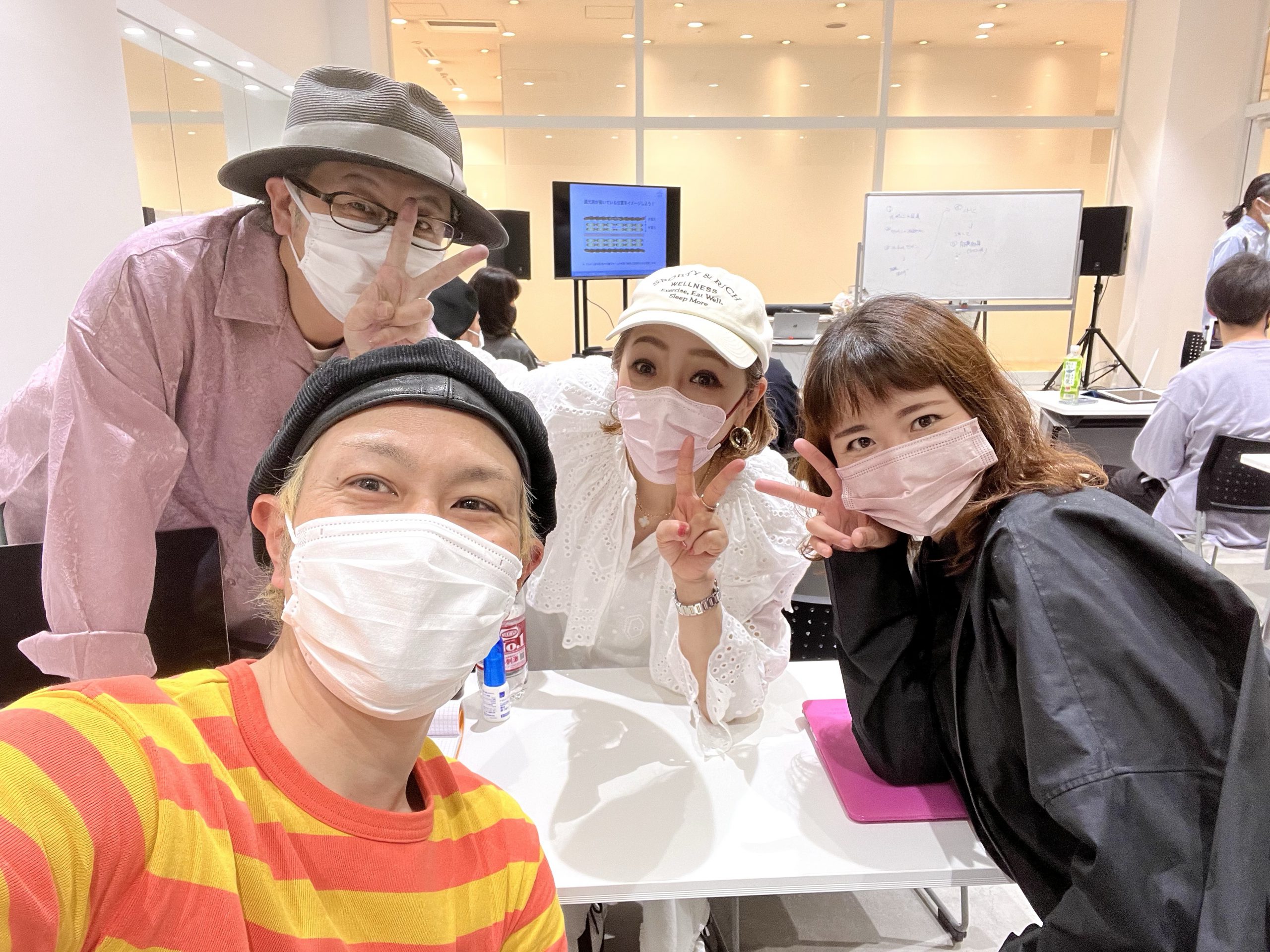 有本塾6期　Round-5で学んできました。パーマをしながら〇〇できてしまう?