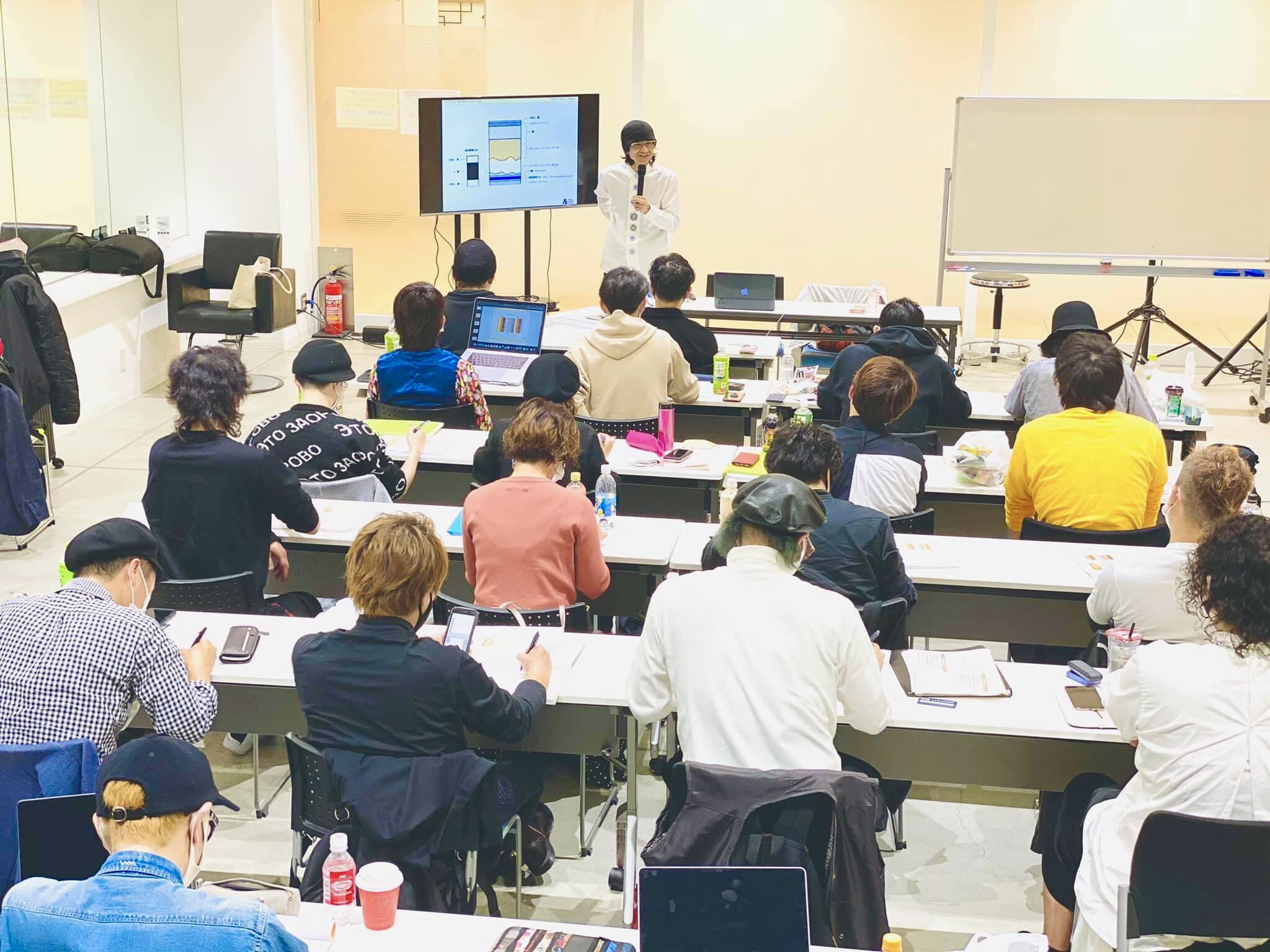 有本塾でヘアケアを学んできました✏️