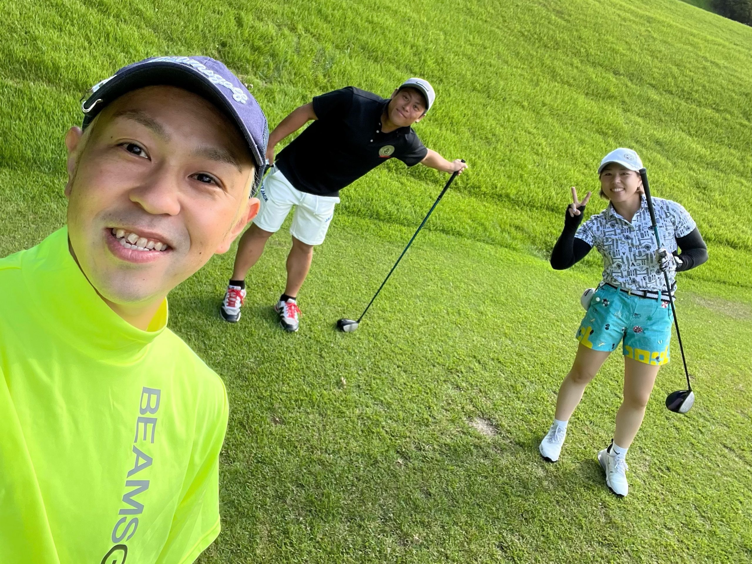 お盆休みはゴルフに行ってきました⛳️ 前編