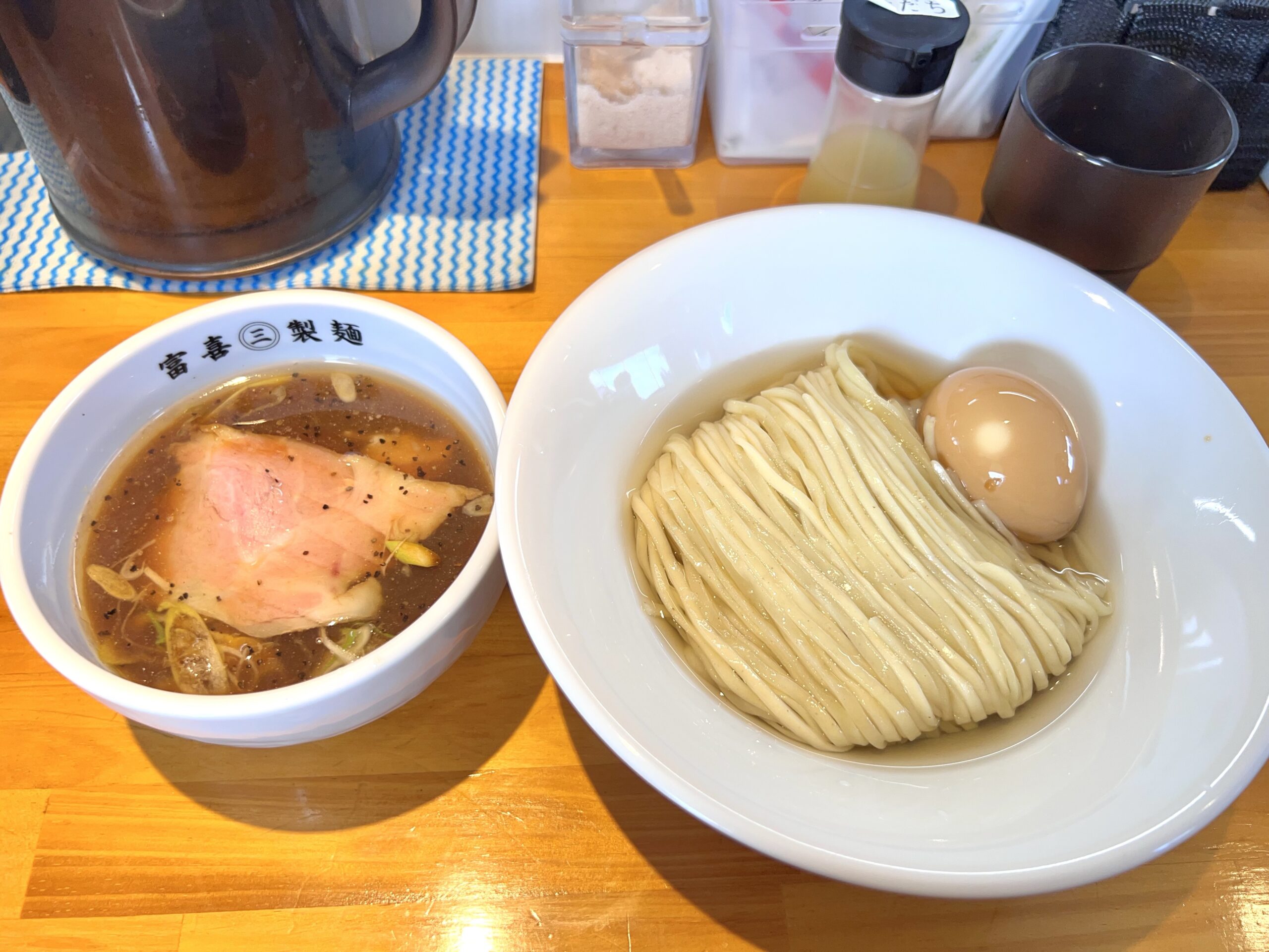 製麺所のお店だから麺がとても美味しい。富喜製麺所に行ってきました。